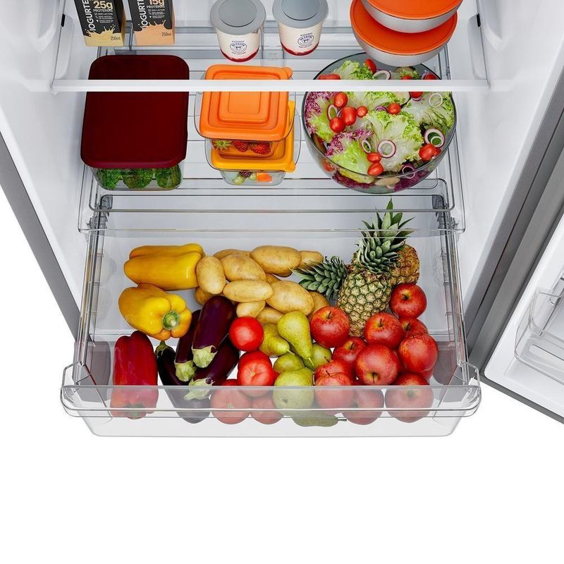 Geladeira Brastemp 385L Frost Free Duplex Inox BRM46MK 220V