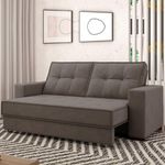 Sofá 2 Lugares Retrátil E Reclinável 180cm Multimóveis Cr45241