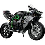Lego technic motocicleta kawasaki ninja h2r; conjunto 42170