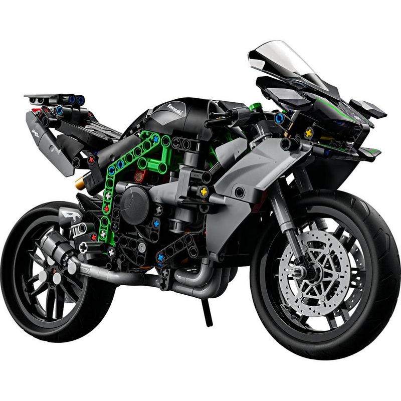 Lego technic motocicleta kawasaki ninja h2r; conjunto 42170