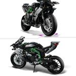 Lego technic motocicleta kawasaki ninja h2r; conjunto 42170