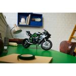 Lego technic motocicleta kawasaki ninja h2r; conjunto 42170