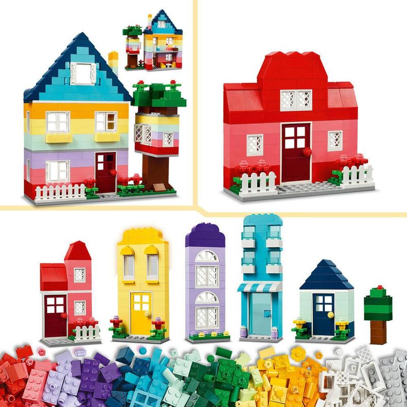 Lego classic casas criativas; brinquedo de construção 11035