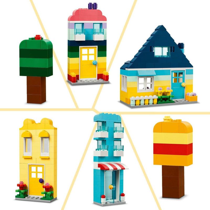 Lego classic casas criativas; brinquedo de construção 11035