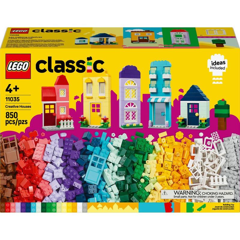 Lego classic casas criativas; brinquedo de construção 11035
