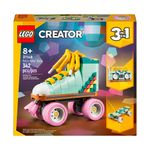 Lego creator patins retrô; brinquedo 3em1 31148