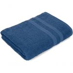 Jogo De Toalhas Gigante Itália Soft 2 Banhão + 2 Rosto + 2 Tapete Luxo 100% Algodão - Azul