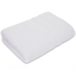 Jogo De Toalhas Gigante Itália Soft 2 Banhão + 2 Rosto + 2 Tapete Luxo 100% Algodão - Branco
