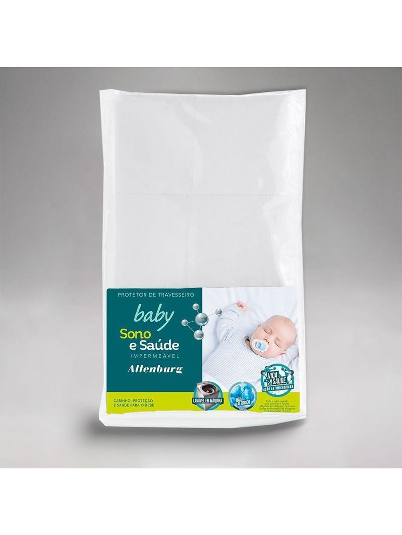 Protetor De Travesseiro Baby Altenburg Impermeável Sono E Saúde – 30cm X 40cm