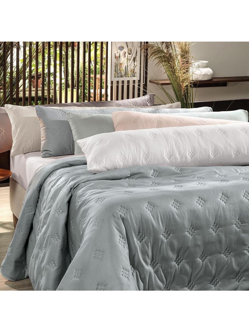 Porta Travesseiro Body Pillow Altenburg Ultrawave Anarruga Verde