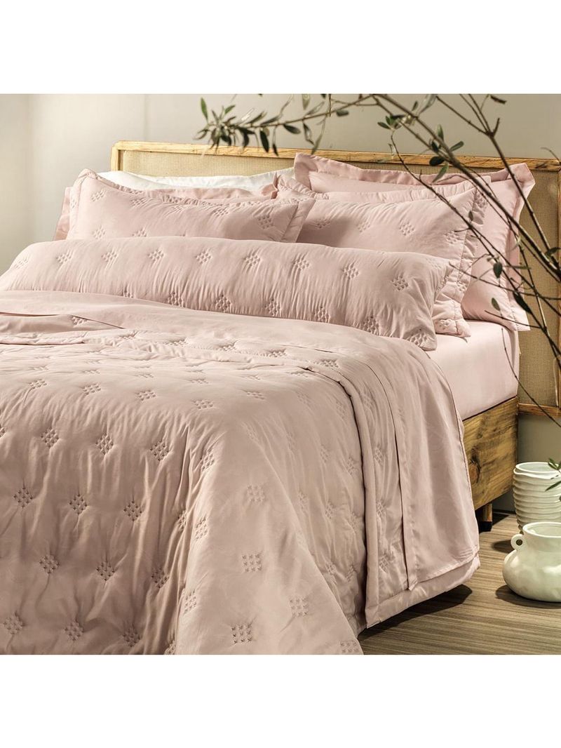 Porta Travesseiro Body Pillow Altenburg Art Rosê Passion