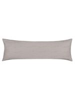 Porta Travesseiro Body Pillow Altenburg Malha Fio Penteado 100% Algodão Cinza Platinum