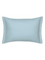 Porta Travesseiro 50cm X 70cm Altenburg Algodão Lux 200 Fios Azul Etienne