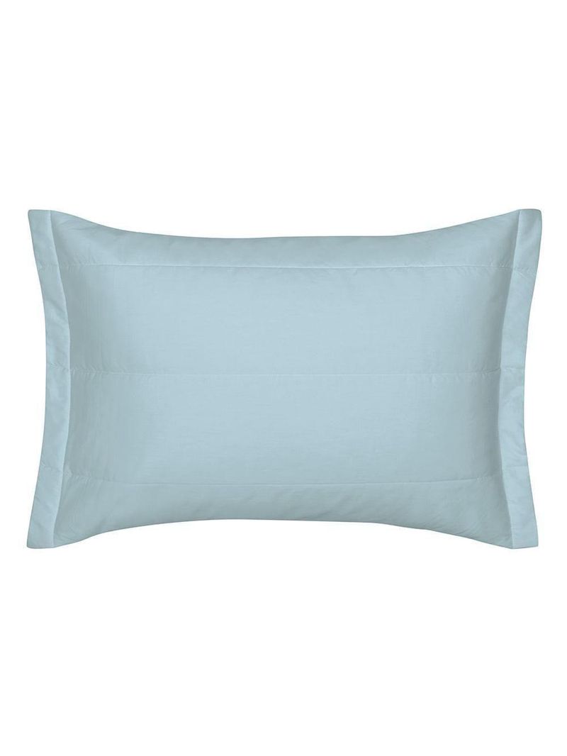 Porta Travesseiro 50cm X 70cm Altenburg Algodão Lux 200 Fios Azul Etienne