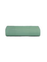 Lençol Com Elástico Casal Altenburg Toque Acetinado Verde Granito