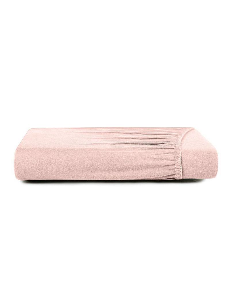 Lençol Com Elástico King Altenburg Cetim 300 Fios Rosa
