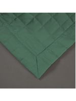 Kit Cobre Leito Colcha Bellini Casal Padrão Dupla Face Percal 300 Fios Textura Matelassê 3 Peças - Verde