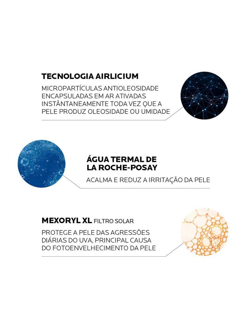 Protetor solar la roche-posay anthelios airlicium+ fps80