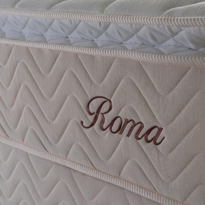 Cama Box Size Roma Molas Ensacadas King 193x203 King House