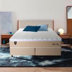 Cama Box Size Alford Molas Ensacadas Queen Bege King House