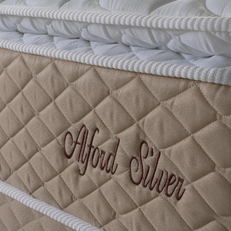 Cama Box Size Alford Molas Ensacadas Queen Bege King House