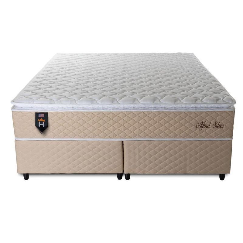 Cama Box Size Alford Molas Ensacadas Queen Bege King House