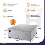 Cama Box Size New Moon Molas Ensacadas King King House
