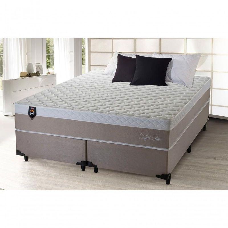 Cama Box Sheffield Molas Ensacadas King 193x203 King House