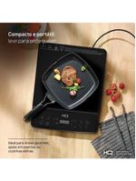 Cooktop de Indução HQ 1 Boca Portátil 2000W Preto HQ-IDS2001 220V