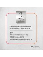 Cooktop de Indução HQ 1 Boca Portátil 2000W Preto HQ-IDS2001 220V