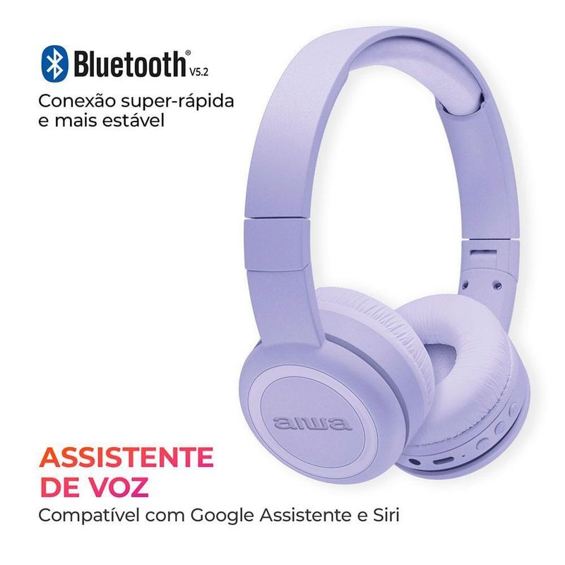 Fone De Ouvido Headphone -03-p Bluetooth Drive 30mm Fone De Ouvido Aws--03-p