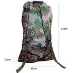 Mochila Resistente Impermeavel Camuflada Grande 5 Bolsos Camping Trilha Aventura Viagem