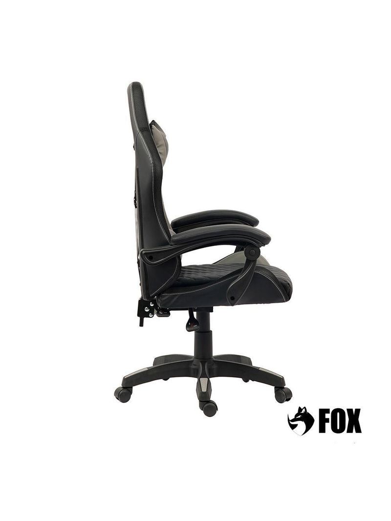 Cadeira Gamer Fox Racer Vulpes Cinza WZ-318