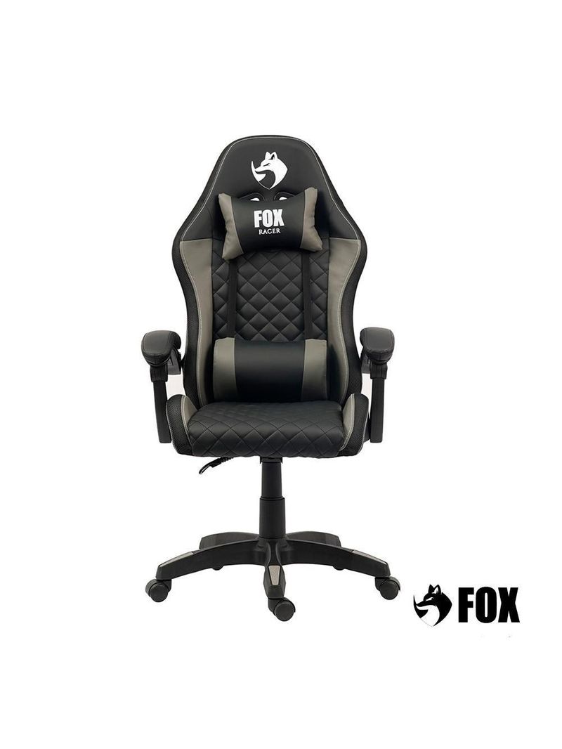 Cadeira Gamer Fox Racer Vulpes Cinza WZ-318