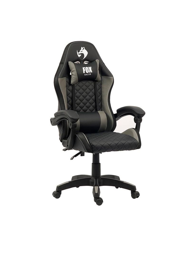 Cadeira Gamer Fox Racer Vulpes Cinza WZ-318