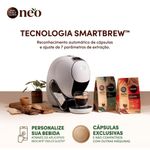 Cafeteira Dolce Gusto Neo para Cafés Pretos com Cápsulas Compostáveis Branco 110V