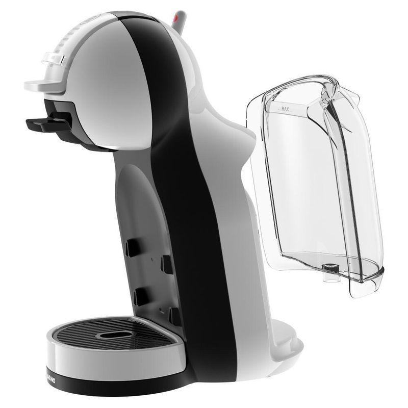 Kit Cafeteira de Cápsulas Nestlé Mini Me Cinza e Preta com 30 Unidades para Bebidas Quentes e Frias 220V