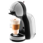 Kit Cafeteira de Cápsulas Nestlé Mini Me Cinza e Preta com 30 Unidades para Bebidas Quentes e Frias 220V