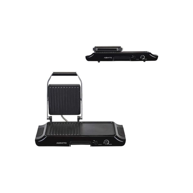 Grill elétrico duo grill mr cheff prensa 1600w 220v agratto