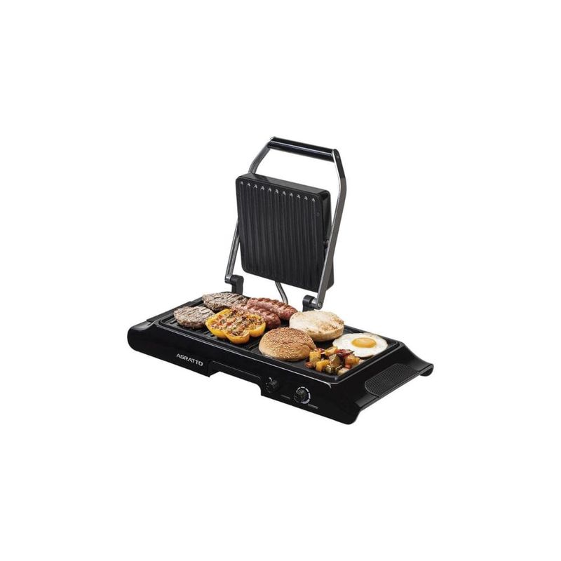 Grill elétrico duo grill mr cheff prensa 1600w 220v agratto