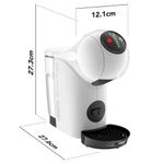 Cafeteira Dolce Gusto Genio S Basic Branco para Cápsulas com Painel LED 220V