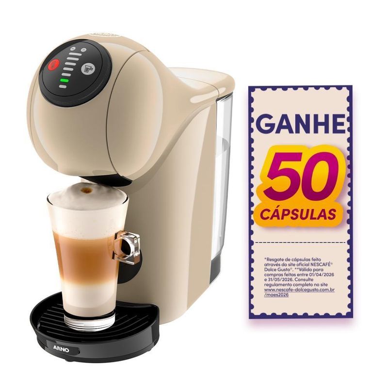 Cafeteira Nescafé Dolce Gusto Genio S Basic Taupe 110V