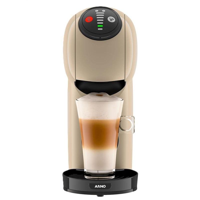 Cafeteira Dolce Gusto Genio S Basic Cinza com Bebidas em Cápsulas e Desligamento Automático 220V