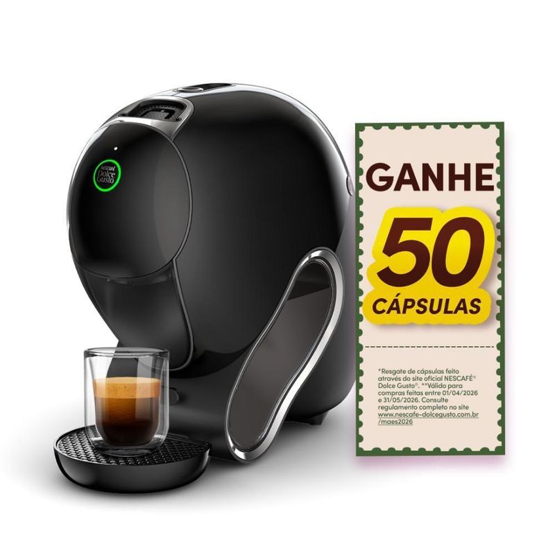 Cafeteira Dolce Gusto Neo Exclusiva Cafés Pretos Nescafé Preta Onyx 220V