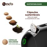 Cafeteira Dolce Gusto Neo Exclusiva Cafés Pretos Nescafé Preta Onyx 220V