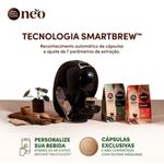 Cafeteira Dolce Gusto Neo Exclusiva Cafés Pretos Nescafé Preta Onyx 220V