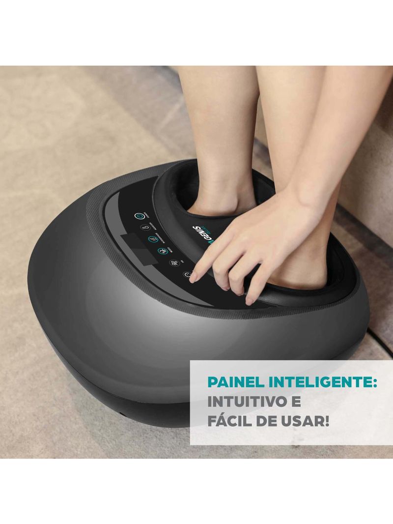 Massageador para pés foot zen genis relax polishop