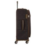 Mala de viagem média 23kg munique café 70cm com giro 360º