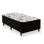 Cama Box Solteiro Conjugada Ortopédica Bambu 88x188