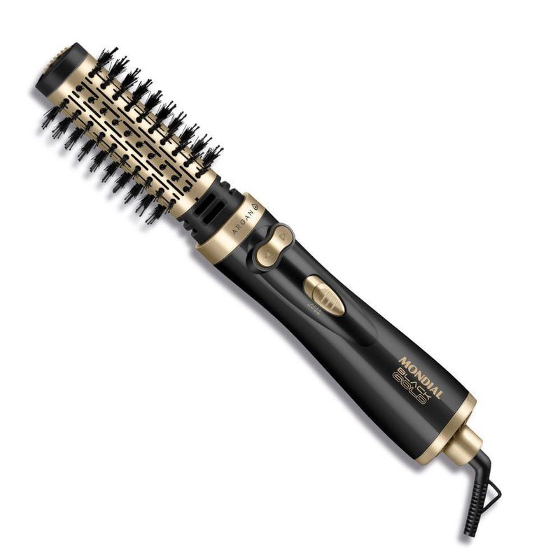 Escova Rotativa Black Gold Argan Mondial - 220v